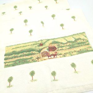 1990’s Apple Orchard Hand Towel Set